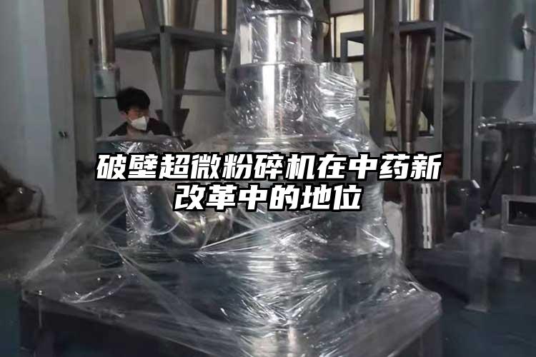 破壁超微麻豆视频网站免费看在中藥新改革中的地位