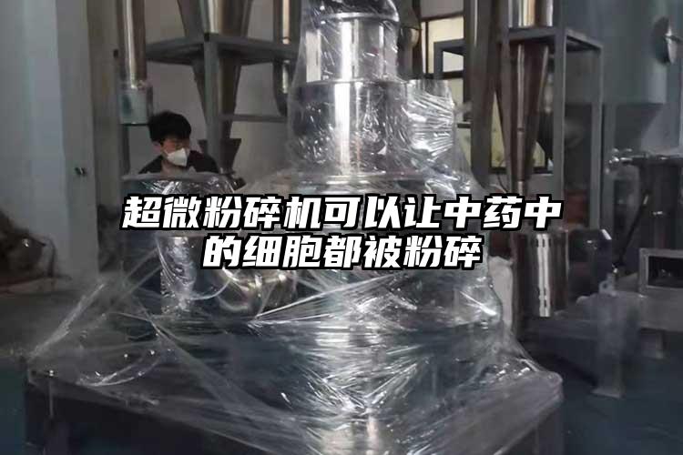 超微麻豆视频网站免费看可以讓中藥中的細胞都被粉碎