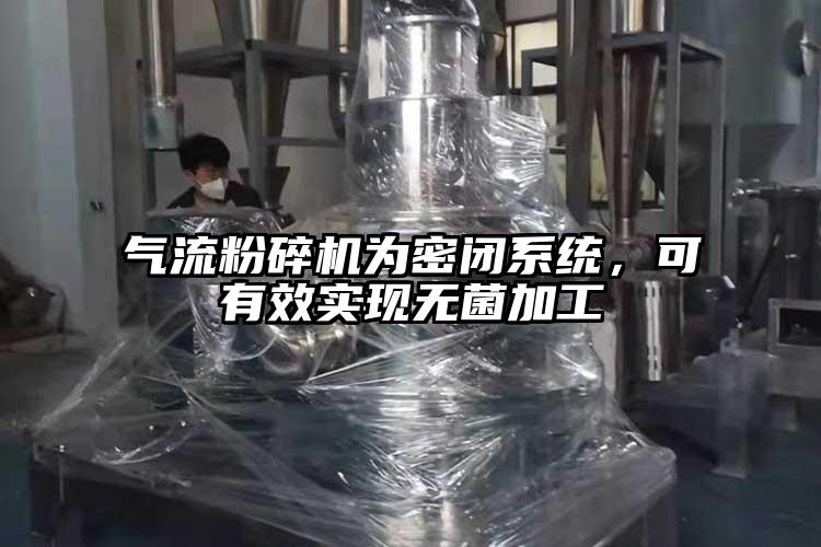 氣流麻豆视频网站免费看為密閉係統，可有效實現無菌加工